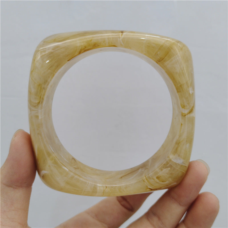 Geometric Irregular Acrylic Simple Bracelet