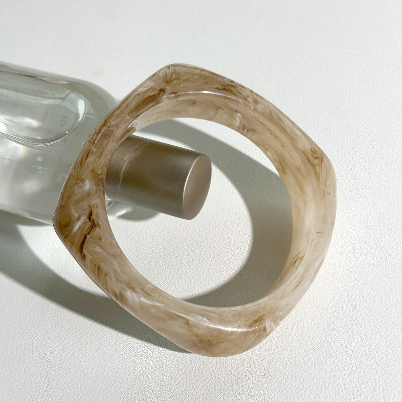 Geometric Irregular Acrylic Simple Bracelet