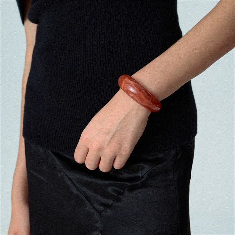 Geometric Irregular Acrylic Simple Bracelet