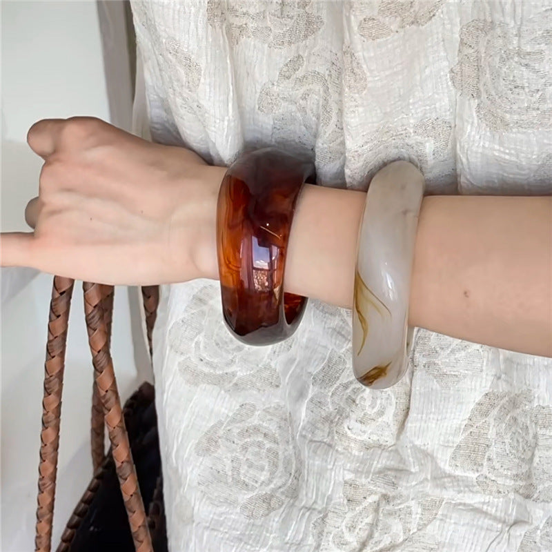 Geometric Irregular Acrylic Simple Bracelet