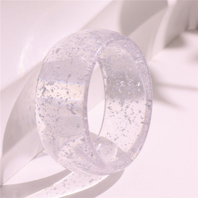 Geometric Irregular Acrylic Simple Bracelet